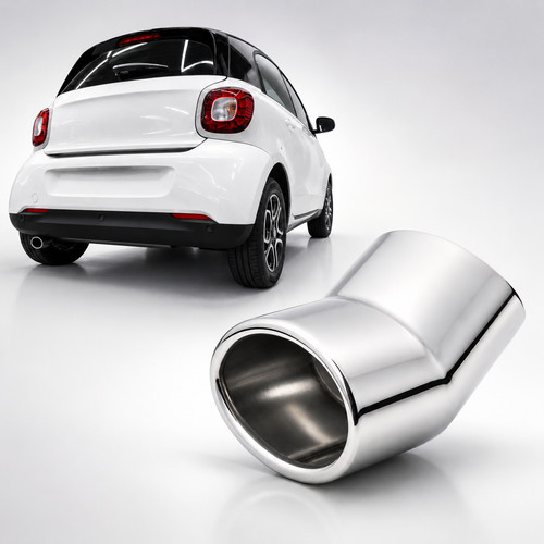 Oval exhaust tip - oval, silencer