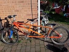 Tandem bicycle manatou forks - manatou,