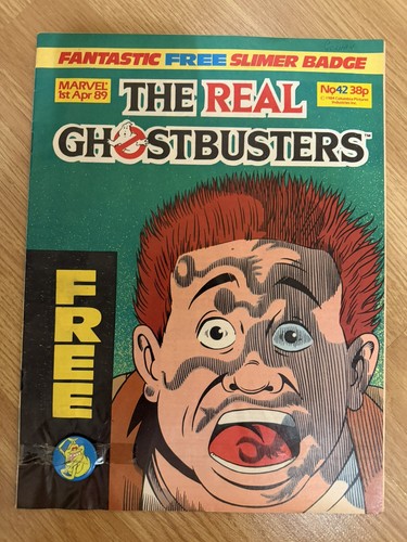 1988 real ghostbusters marvel - ghostbusters,