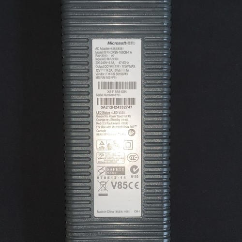 Microsoft xbox 360 power - microsoft,