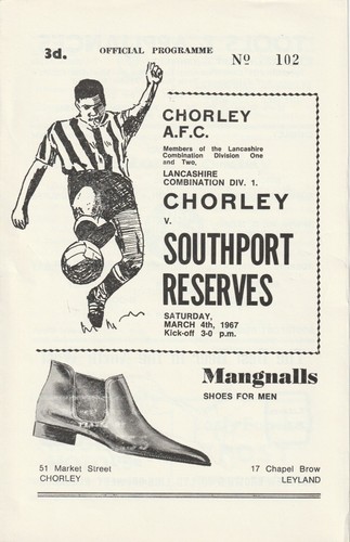Chorley southport reserves - v,