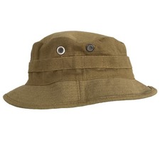 Khaki Canvas Jungle Bucket Hat