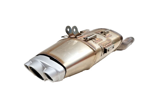 Exhaust muffler exhaust