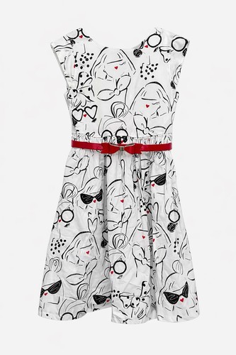 Elegant stylish summer dress