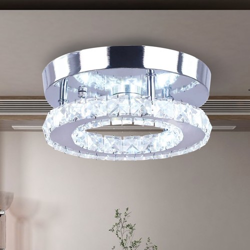 Modern chandelier led - led, crystal