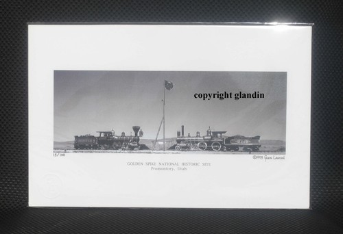 Panoramic print trains - print,