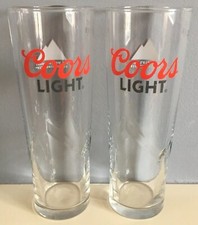 2 X New Coors Light 1/2 Pint