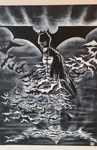 Original batman acrylic - original,