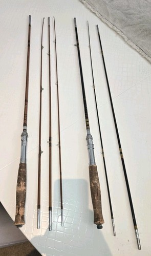 Grampus bamboo fly rod lot - fly, ~lot