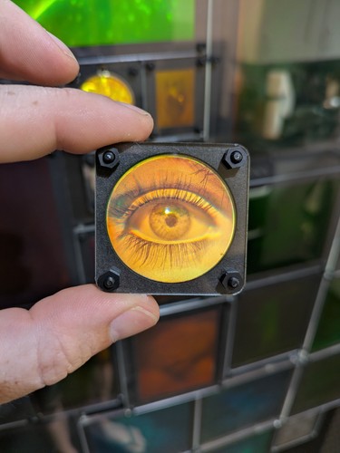 Genuine 1990s vintage eye - genuine,