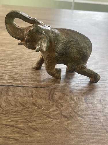Old bronze animal elephant - bronze,