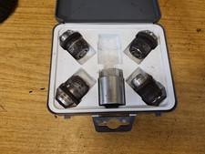 2019 TOYOTA AURIS MK2 HYBRID LOCKING WHEEL NUT SET PW45600000 + KEY GENUINE