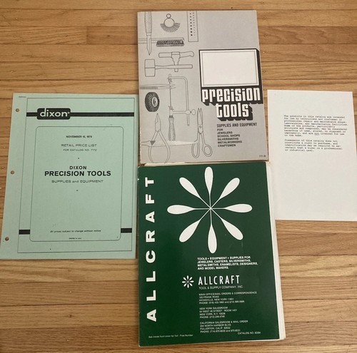 Vintage dixon tool catalog - vintage,