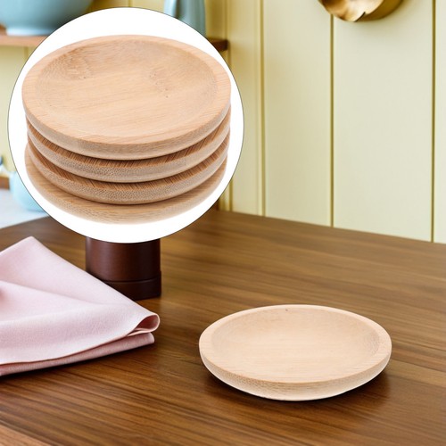 Set bamboo dipping bowls - of, 4