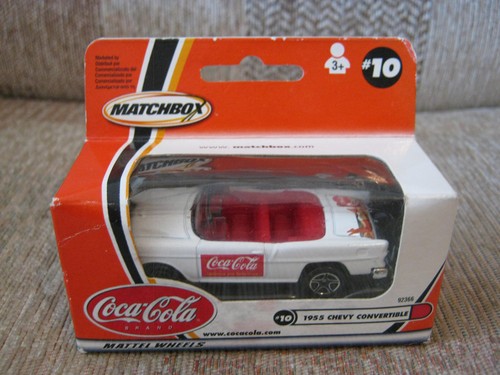 Matchbox coca cola 1955 chevy - matchbox,