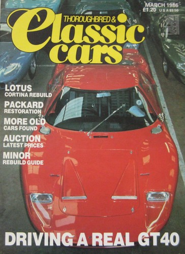 Classic cars march 1986 - march,