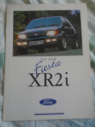 Ford fiesta xr2i brochure aug - ford,