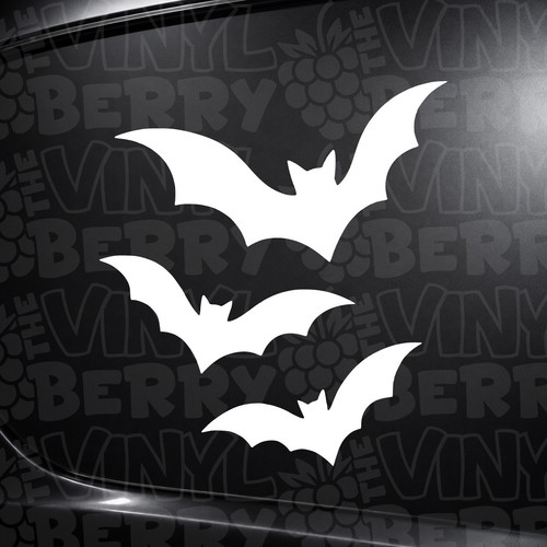 Halloween bat sticker set - sticker,