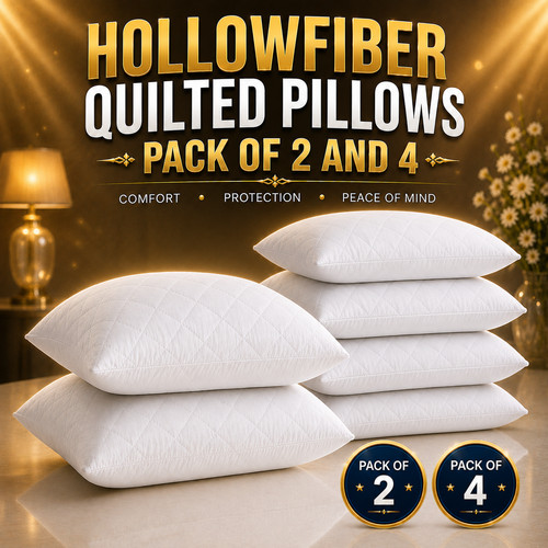 Quilted pillows hotel - quilted, 2x
