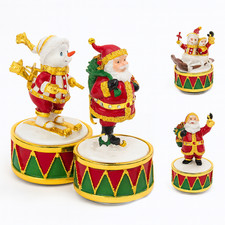 Christmas Music Box Figurines