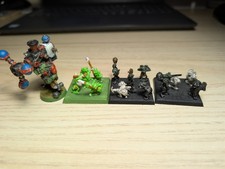 Space Orks Mekk Boy With Shokk Attack Gun And Snotling Ammo x 3