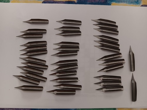 Esterbrook nibs 123 - r,