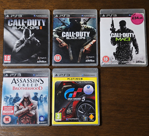 Sony ps3 games - bundle:, call
