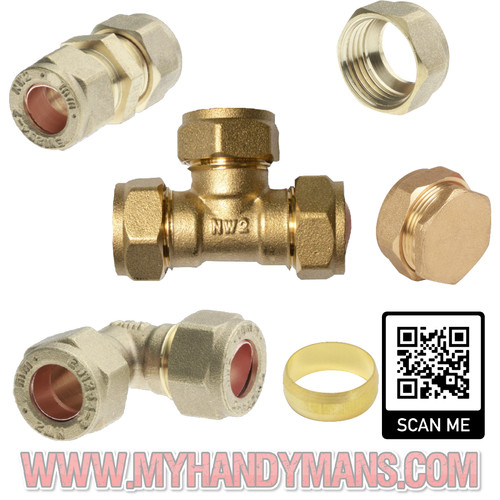15mm brass compression - 15mm,