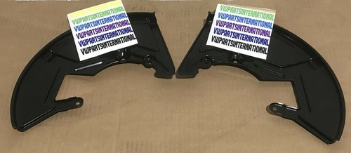 Front 334mm brake disc shields - 334mm,