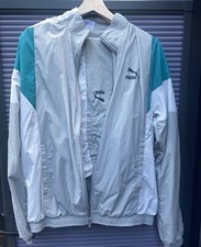 Men’s Retro Puma Track Style Tracksuit Zipped Top Size Small Bottoms Size Medium