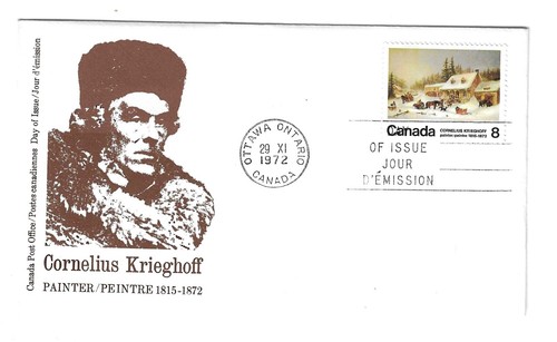 Canada 1972 fdc - 1972, cornelius