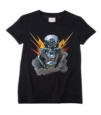 MOTOR SKULL KIDS T-SHIRT - Biker Motorcycle Chopper Trike Metal Bikers Motorbike