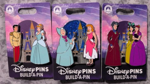 Disney build pin cinderella - build-a-pin,