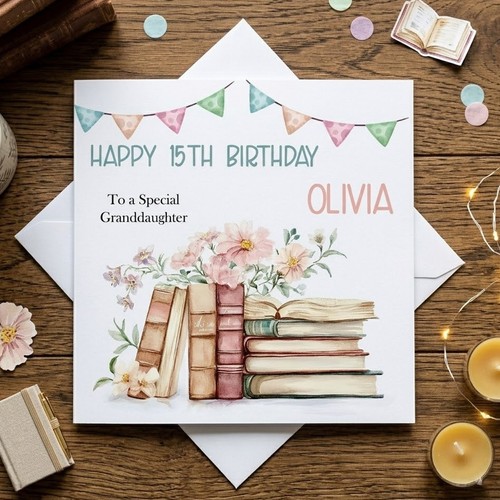 Personalised birthday card - personalised,