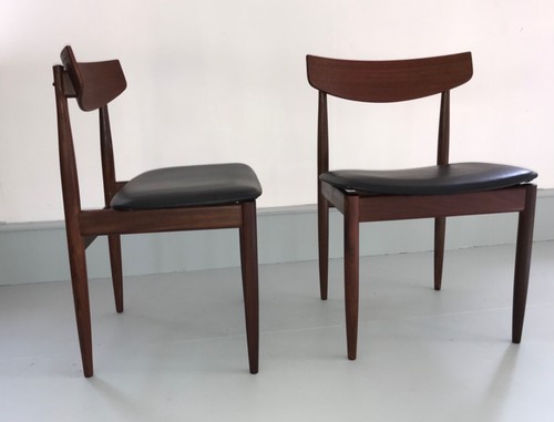 1960 teak dining chairs by - 1960's,