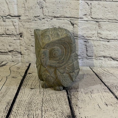 Standing barn owl - stone, garden