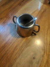 Silver Plated Sugar Bowl And Spoon