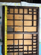 Antique wooden printers - ,