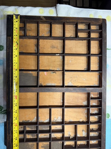 Antique wooden printers - wooden,