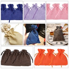 10-50pcs Linen Drawstring