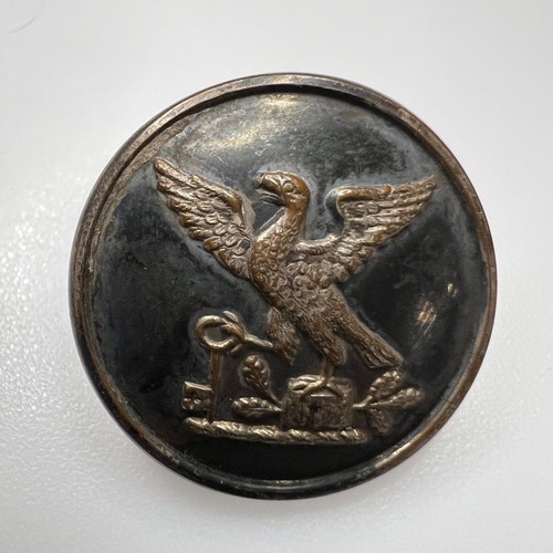 Antique livery button - livery, bird