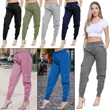 Ladies Joggers Cargo Trousers