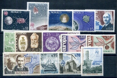 Monaco 1965 798 811 - monaco, mint