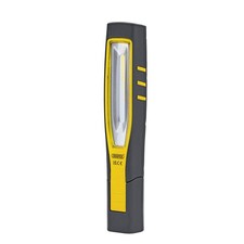 Draper COB/SMD LED Rechargeable Inspection Lamp 10W 1000 Lumens USB Yellow