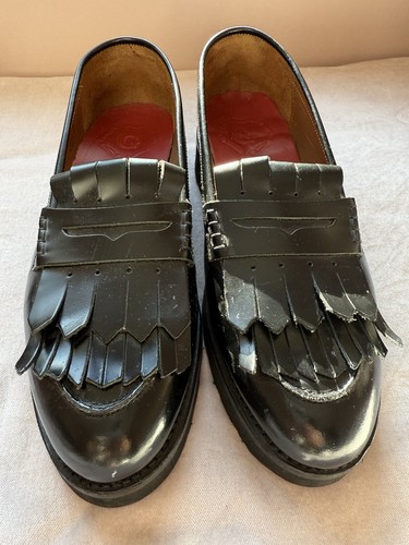 Grenson ladies black leather - ladies,