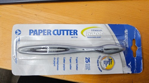 Westcott titanium razor paper - westcott,