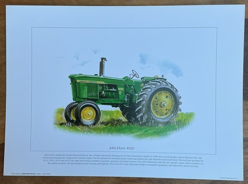 John deere 4020 coloured - john,