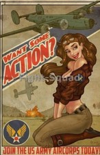 WW2 Picture Photo Join the US