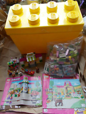 LEGO TUB 10674 10684 SUPERMARKET STABLE 3 MINIFIG CAT HORSE YELLOW GIRLS JUNIORS
