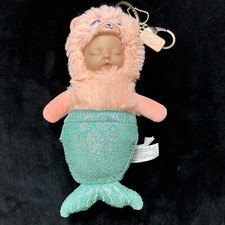 Smiggle Baby Mermaid Cat Keyring Keychain Toy